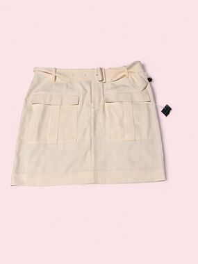 Worthington Cream Pocket Mini Skirt
